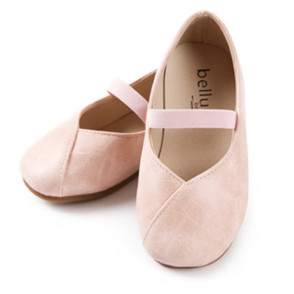Girls Ballet Flats Ballerina Mary Jane Pink Shoes